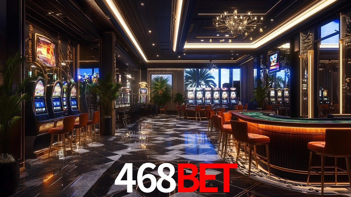468bet Logo - Bônus com Rollover Justo